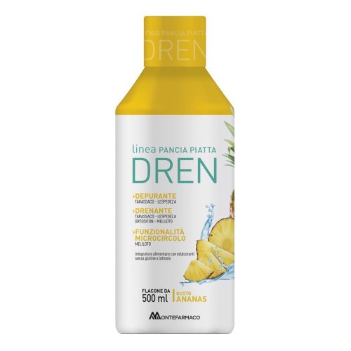 PANCIA PIATTA DREN ANANA  500ML