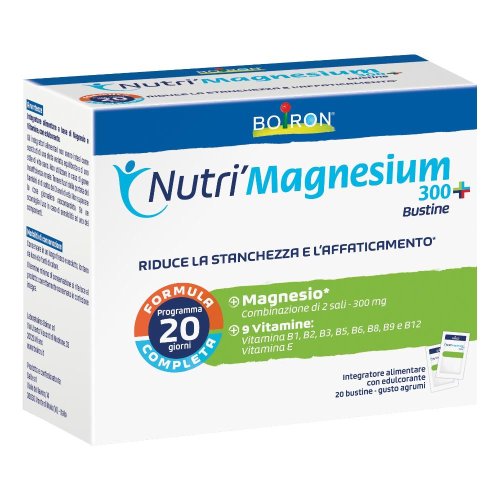 <NUTRI MAGNESIUM 300+     100GR   20 BUS