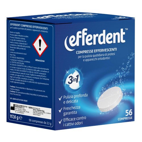 EFFERDENT 56CPR EFFERVESC