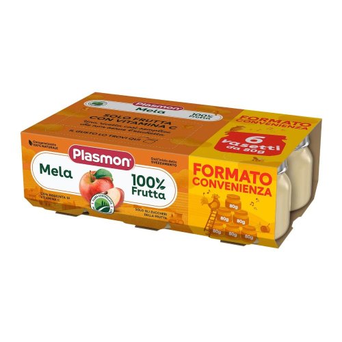 PLASMON OMOG MELA 6X80G PLASMON OMOG MELA 6X80G