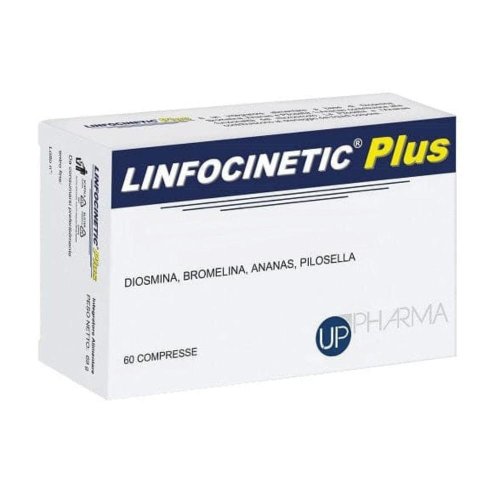 LINFOCINETIC PLUS 60CPR - integratore per favorire la fisiologica funzionalit&agrave; del microcircolo e il drenaggio dei liquidi corporei