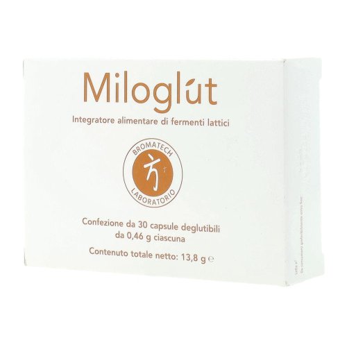 MILOGLUT 30CPS 13.8G - Integratore di fermenti lattici