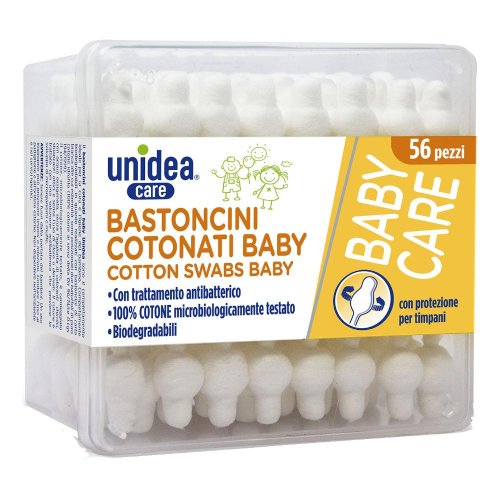 UNIDEA BASTONCINI COTONAT BABY   56  PZ