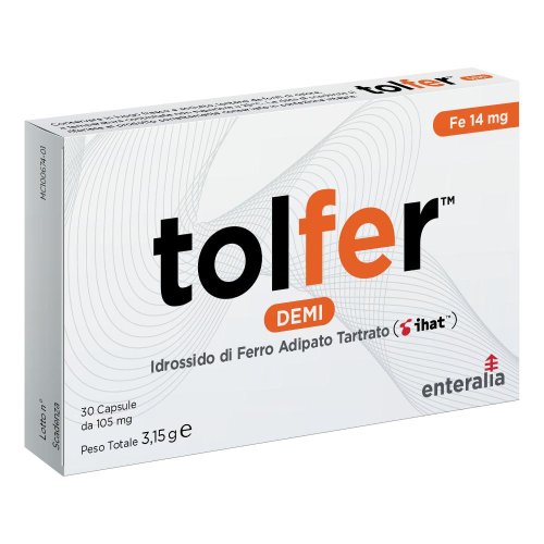 TOLFER DEMI 14MG 30CPS