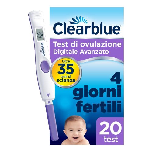 CLEARBLUE TEST OVUL AVANZATO20 CLEARBLUE TEST OVUL AVANZATO20