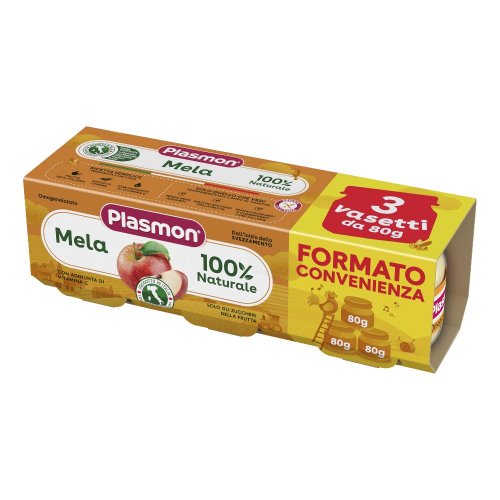 PLASMON OMOG MELA 3PZ 80G PLASMON OMOG MELA 3PZ 80G