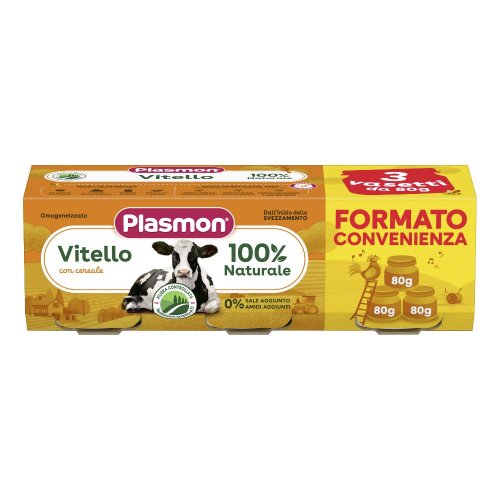 PLASMON OMOG TACCHINO 3PZ 80G PLASMON OMOG TACCHINO 3PZ 80G