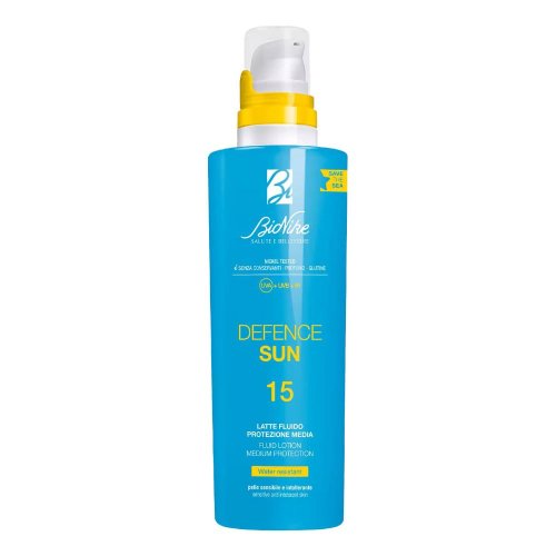 BIONIKE DEFENCE SUN 15 LATTE FLUIDO 200ML