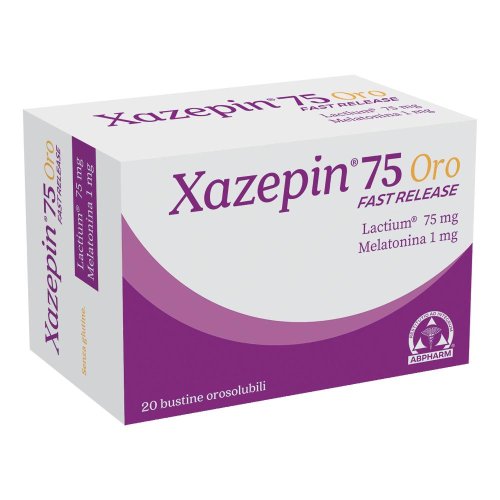 XAZEPIN 75 ORO FAST REL 20BUST