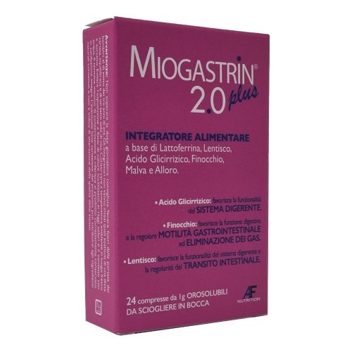 <MIOGASTRIN 2,0 *         24GR    24 CPR