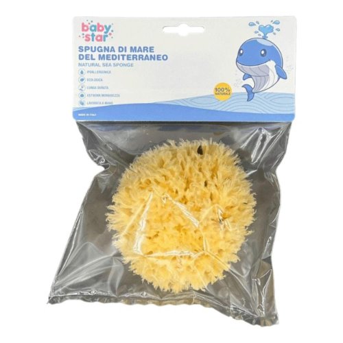 BABYSTAR SPUGNA MARE NAT 12CM BABYSTAR SPUGNA MARE NAT 12CM
